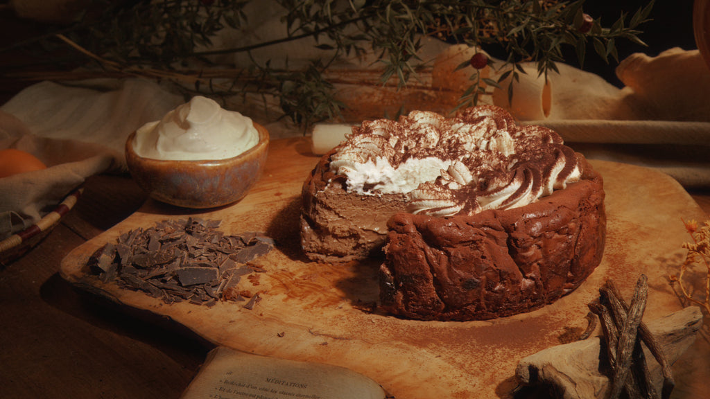 Le Déchu Chocolat - Cheesecake basque
